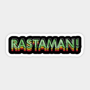 Rastaman Vibration Sticker